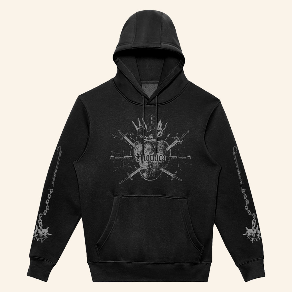 Mothica Merch 2026 Sacred Heart Hoodie Mothica Hoodie Unique Gifts For Music Lovers - Petshi
