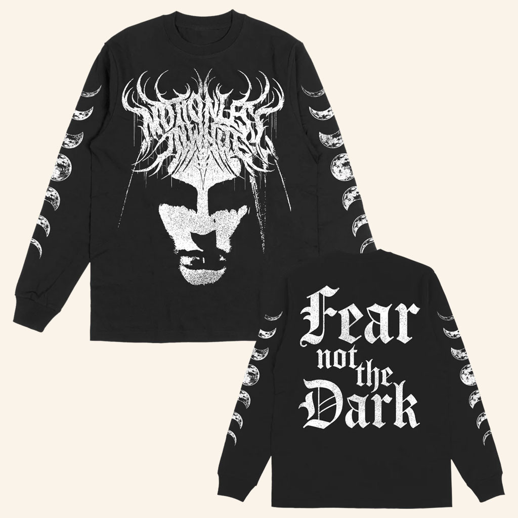Motionless In White Merch 2026 Fear Not The Dark Long Sleeve Shirt MIW Merch Gifts For Band Fan - Petshi