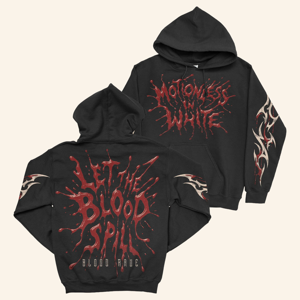 Motionless In White Merch 2026 Let The Blood Spill Hoodie Motionless In White Hoodie Fan Gifts - Petshi