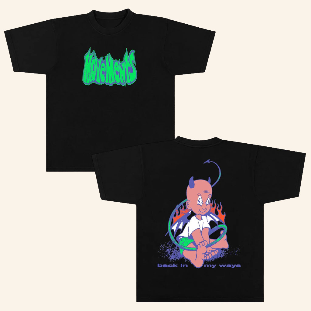 Movements Merch 2026 Back In My Ways T-Shirt Movements Band Merch Gifts Ideas For Music Lovers - Petshi