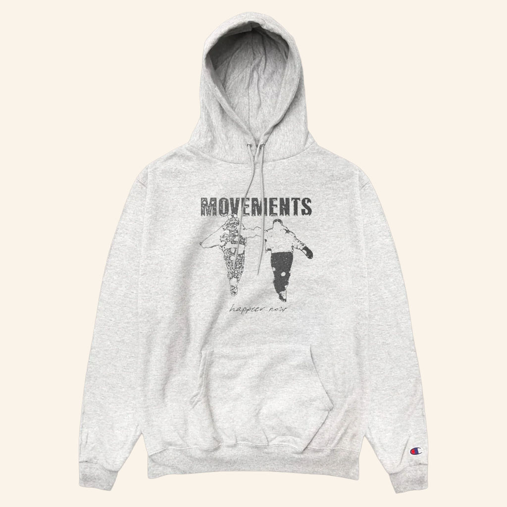 Movements Merch 2026 Happier Now Hoodie Movements Band Merch Music Gift Ideas For Guys - Petshi