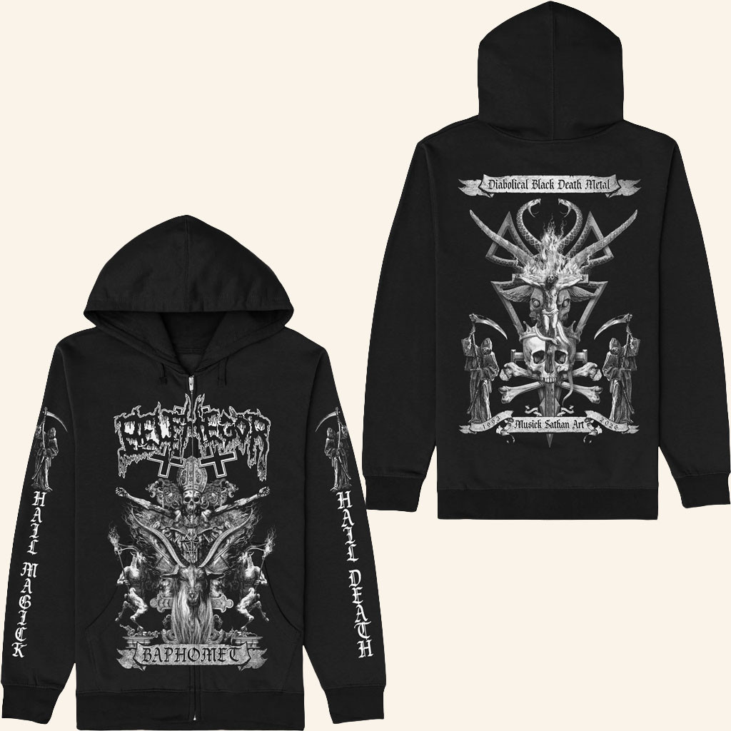 Night Shift Merch 2026 Belphegor Zip Hoodie Best Gifts For Death Metal Band Fans - Petshi