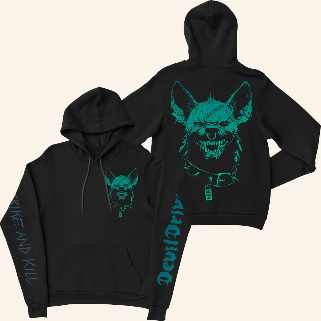 Night Shift Merch 2026 DevilDriver Gradient Hyena Hoodie Birthday Ideas For Him - Petshi