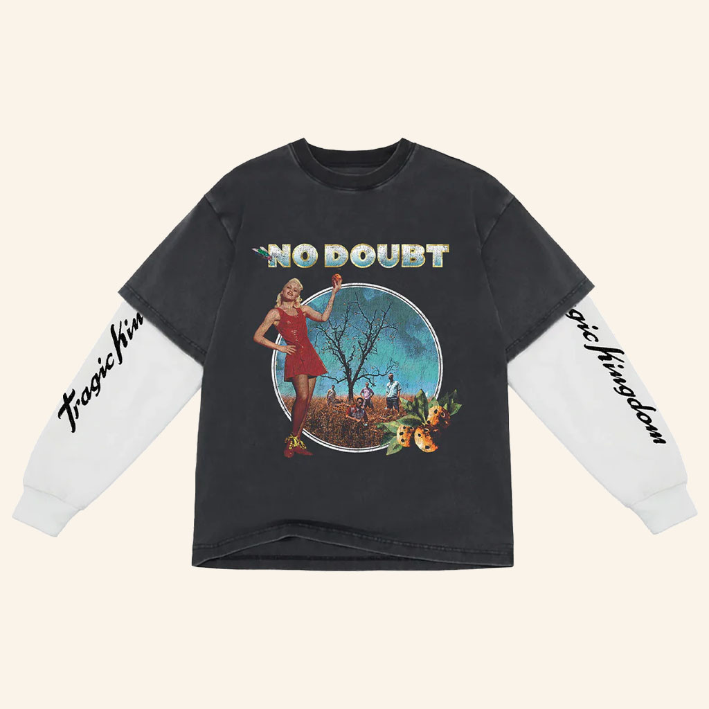 No Doubt Merch 2026 Tragic Kingdom Double Layered Long Sleeve T-Shirt Gifts For Rock Fans - Petshi