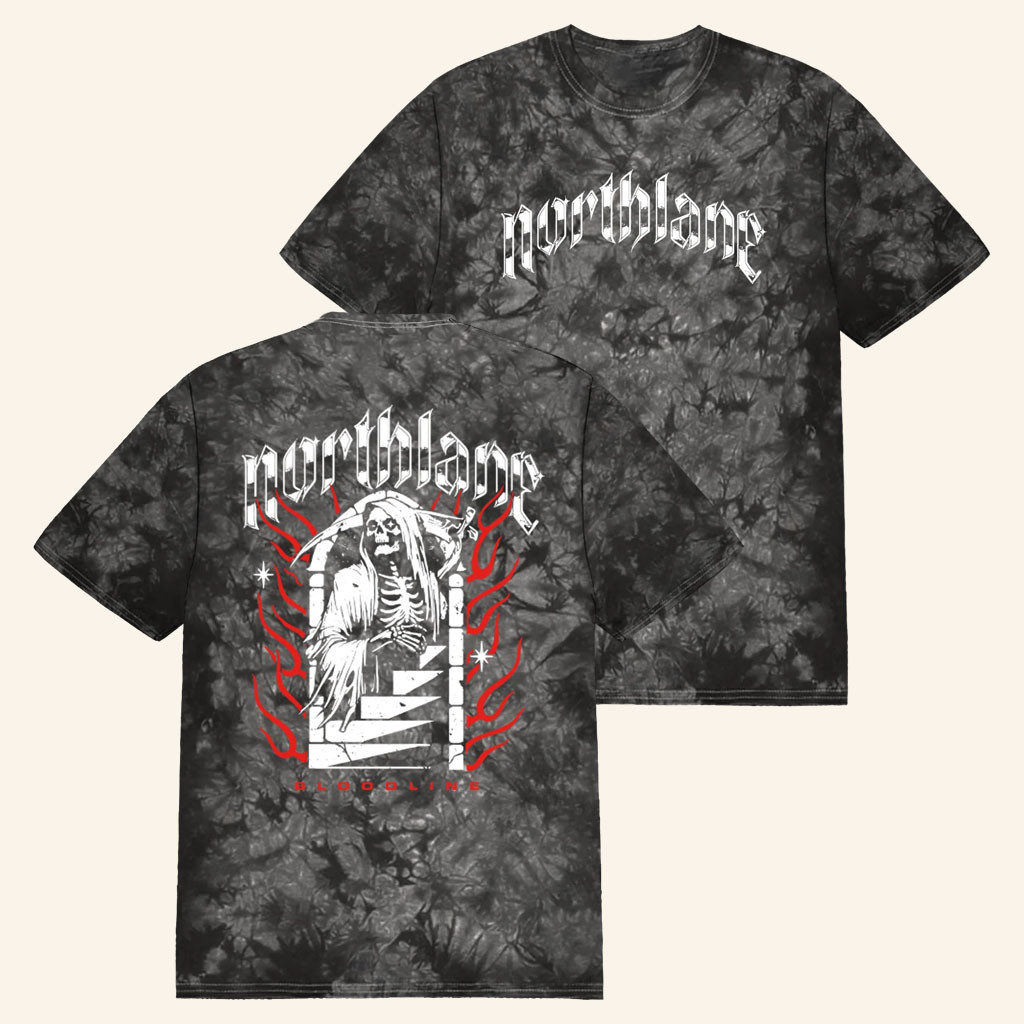 Northlane Merch 2026 Reaper Tie Dye T-Shirt Birthday Present For Husband - Petshi