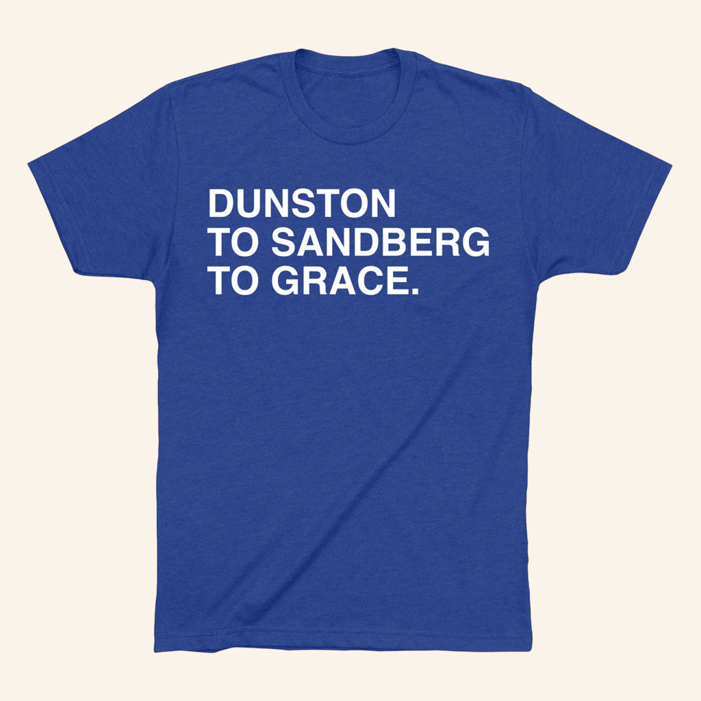 Obvious Shirts Merch 2026 Dunston To Sandberg To Grace T-Shirt Gifts For Baseball Lovers - Petshi