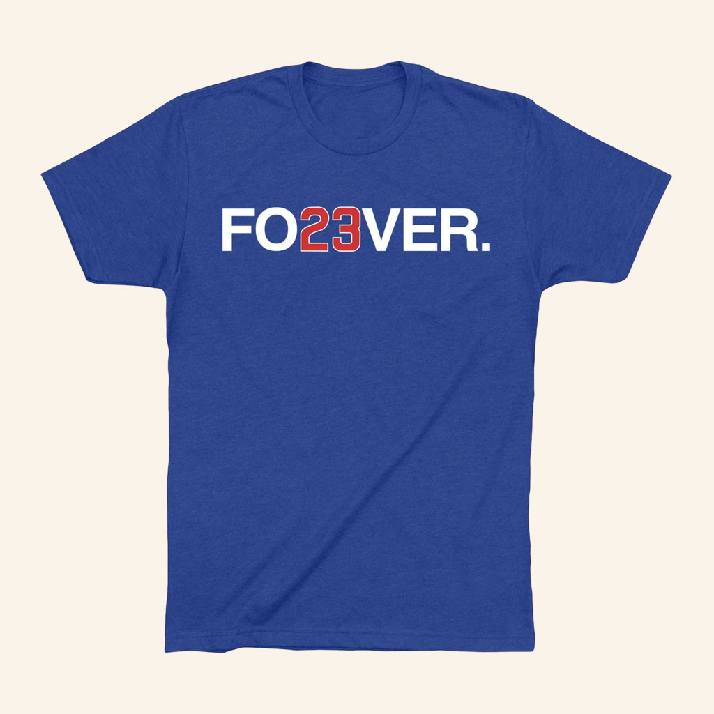 Obvious Shirts Merch 2026 Fo23ver T-Shirt Chicago Baseball Ryne Sandberg 23 Tribute Shirt - Petshi