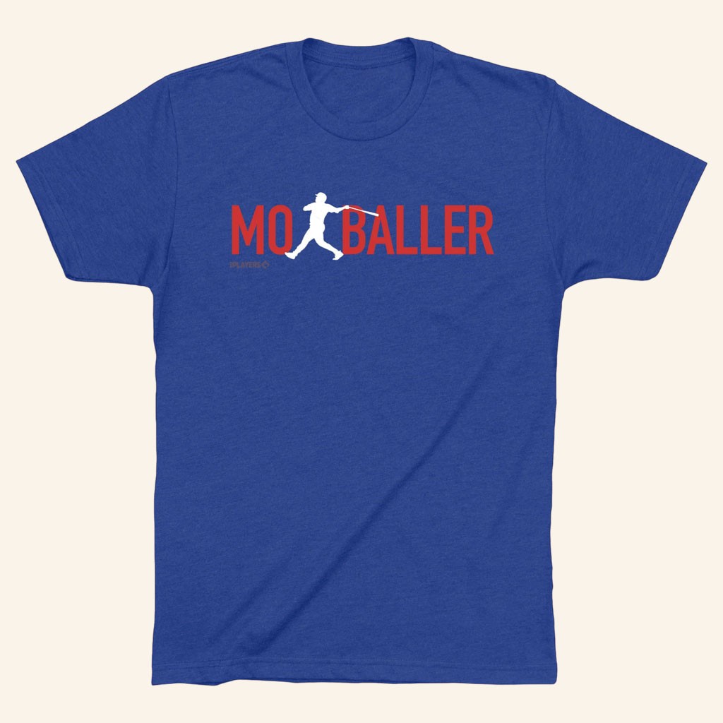 Obvious Shirts Merch 2026 Mo Baller Silhouette Shirt Chicago Baseball #25 Moises Ballesteros Tee - Petshi