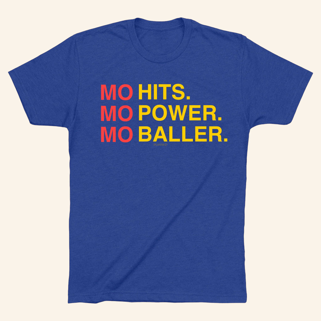 Obvious Shirts Merch 2026 Mo Hits Mo Power Mo Baller T-Shirt Present For Baseball Fans - Petshi