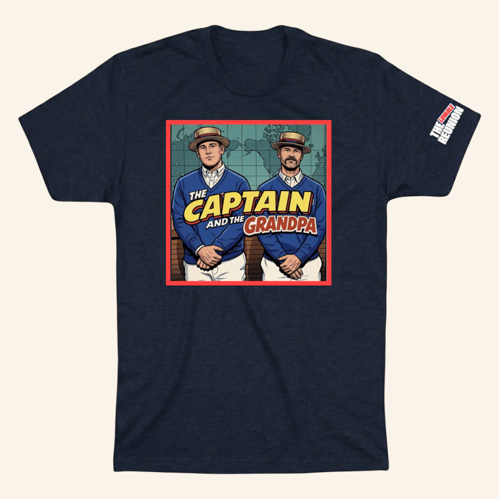 Obvious Shirts Merch 2026 The Captain And The Grandpa T-Shirt The Lovable Reunion Shirt Gifts - Petshi
