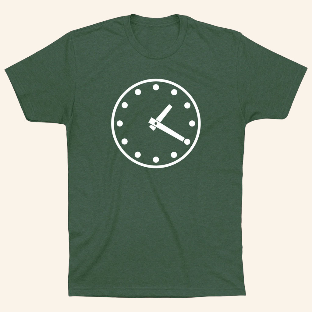 Obvious Shirts Merch 2026 Wrigley Clock T-Shirt Afternoon Baseball Start Time Shirt Fan Gifts - Petshi
