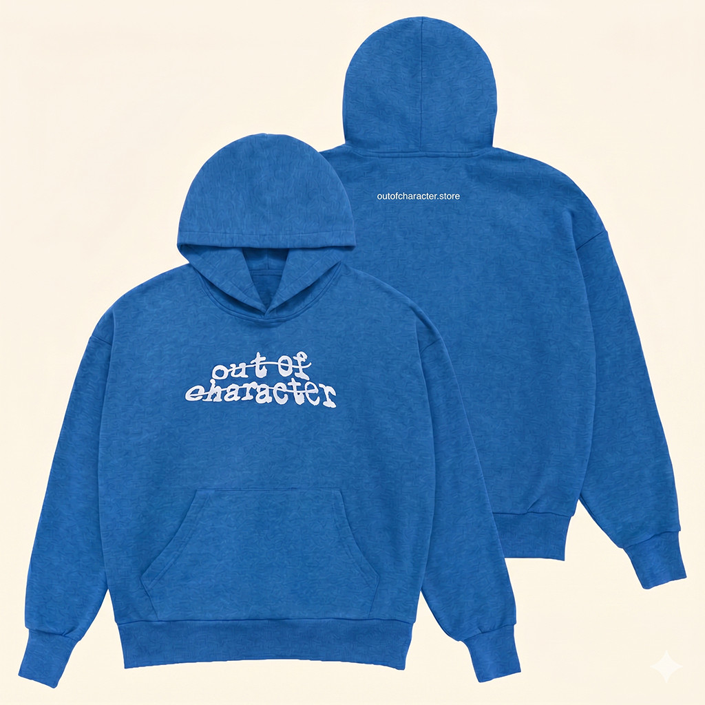 Out Of Character Merch 2026 Glitch Hoodie Comedy Podcast Hoodie Gifts For Brothers - Petshi