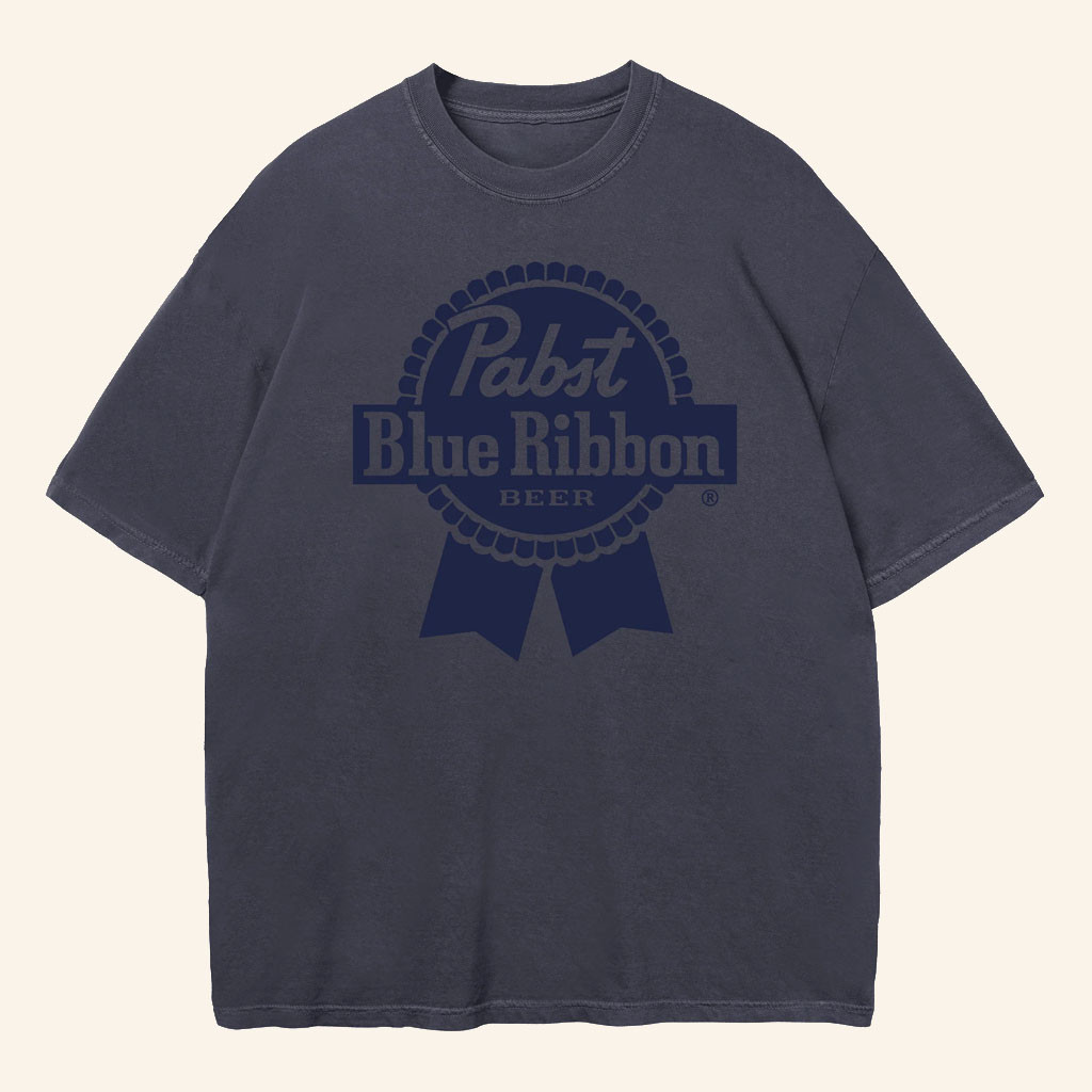 Pabst Blue Ribbon Merch 2026 Pabst Blue Ribbon Logo T-Shirt Gifts For Your Boyfriend - Petshi