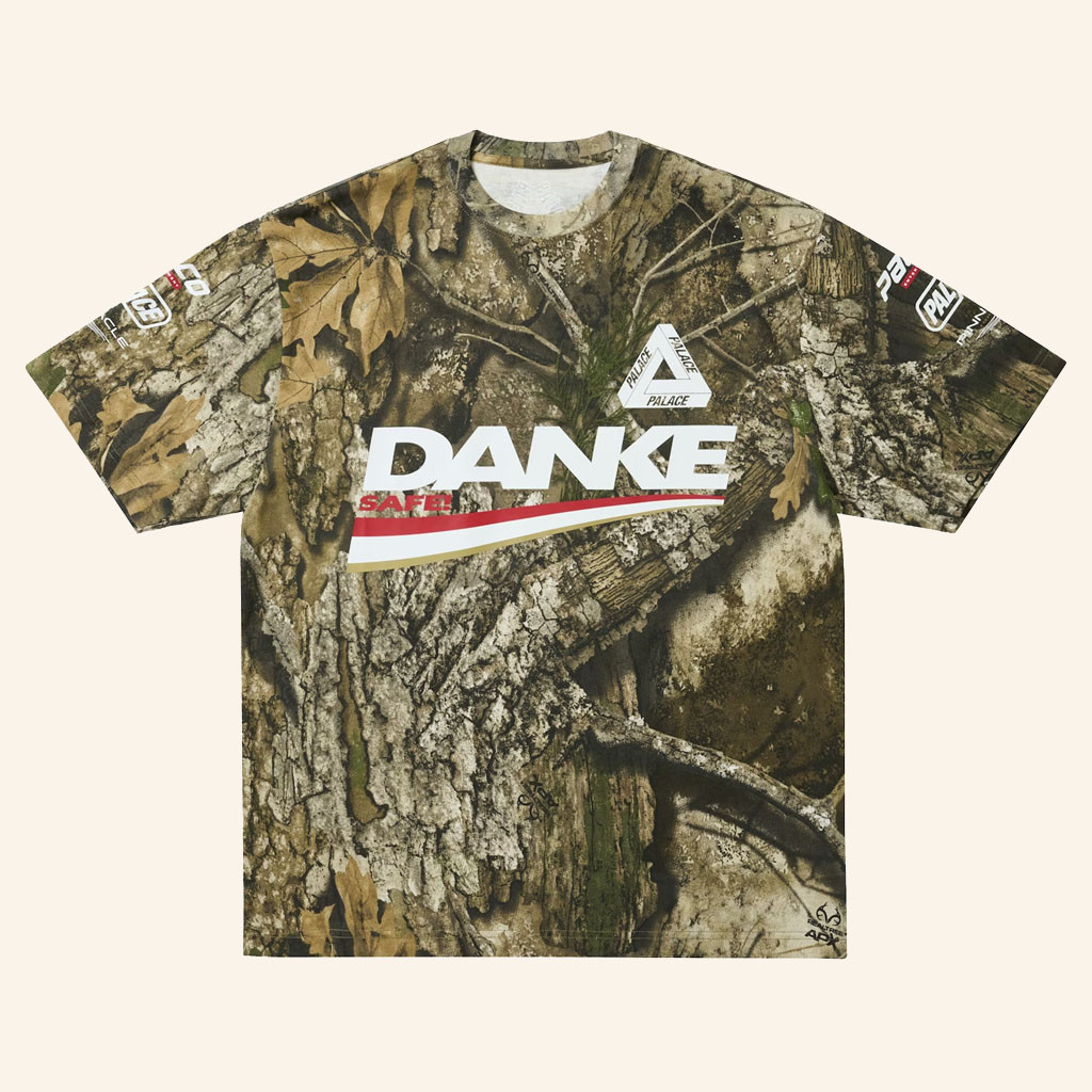 Palace Skateboards Merch 2026 Danke Safe Realtree T-Shirt Unique Gifts For Dad - Petshi