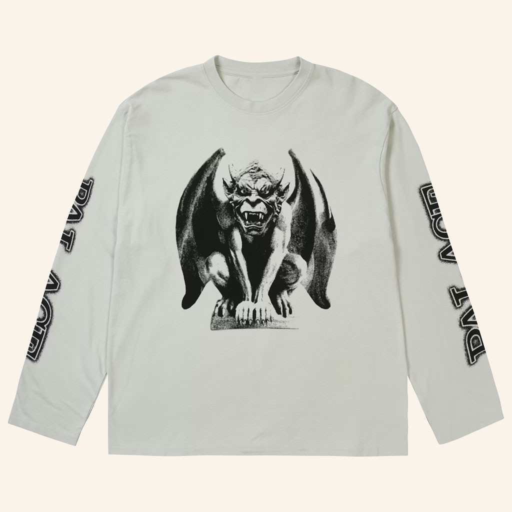 Palace Skateboards Merch 2026 Gargoyle Long Sleeve Shirt Gifts Ideas For Husband - Petshi