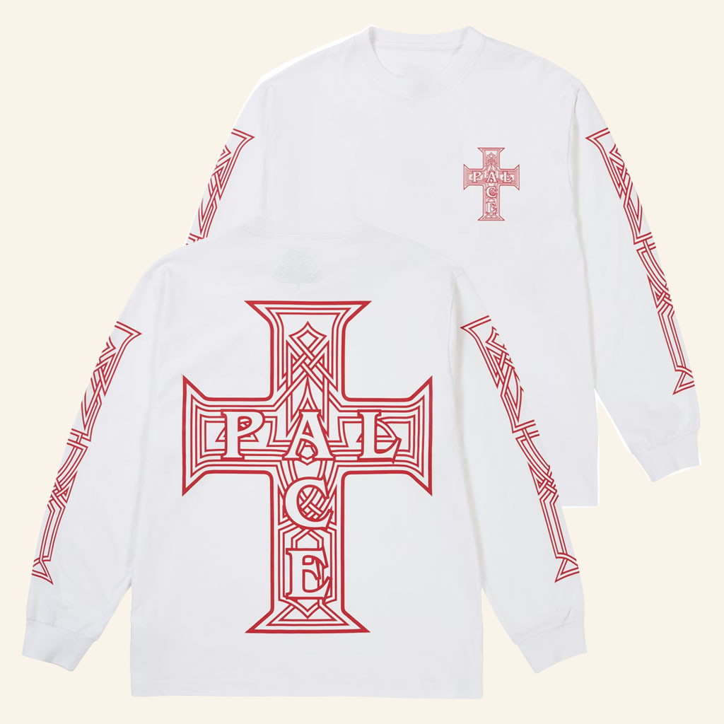 Palace Skateboards Merch 2026 Y So Cross Long Sleeve Shirt Gifts For Friends - Petshi
