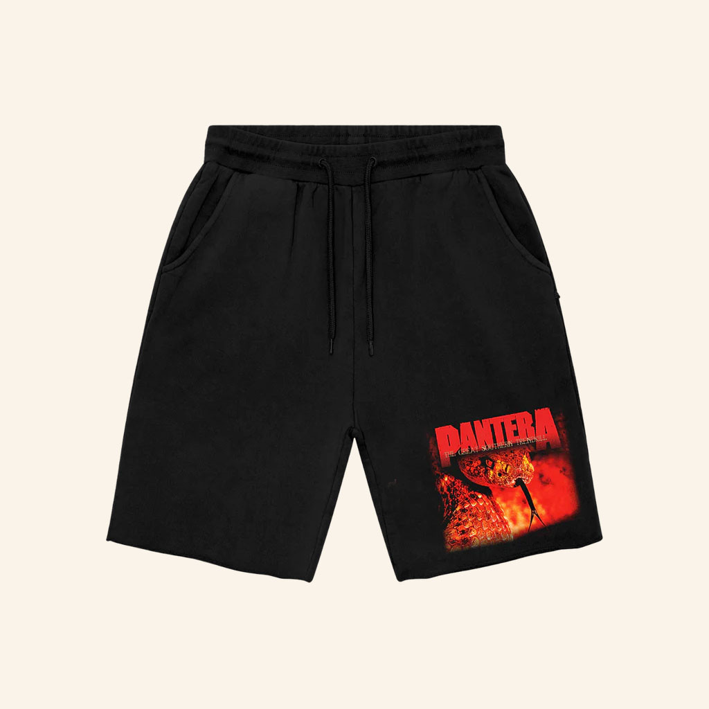 Pantera Merch 2026 The Great Southern Trendkill Shorts Unique Gifts For Band Fans - Petshi