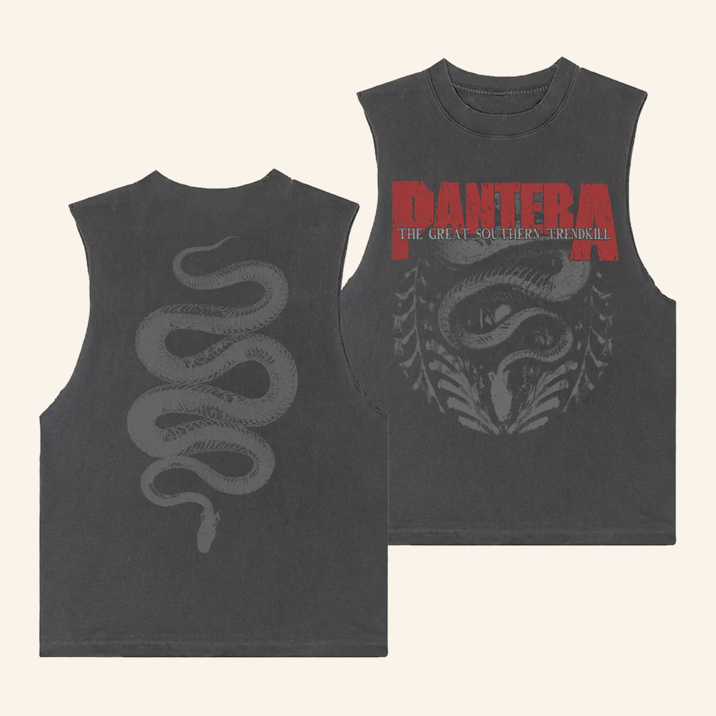 Pantera Merch 2026 The Great Southern Trendkill Tank Top Gifts For Heavy Metal Band Fans - Petshi