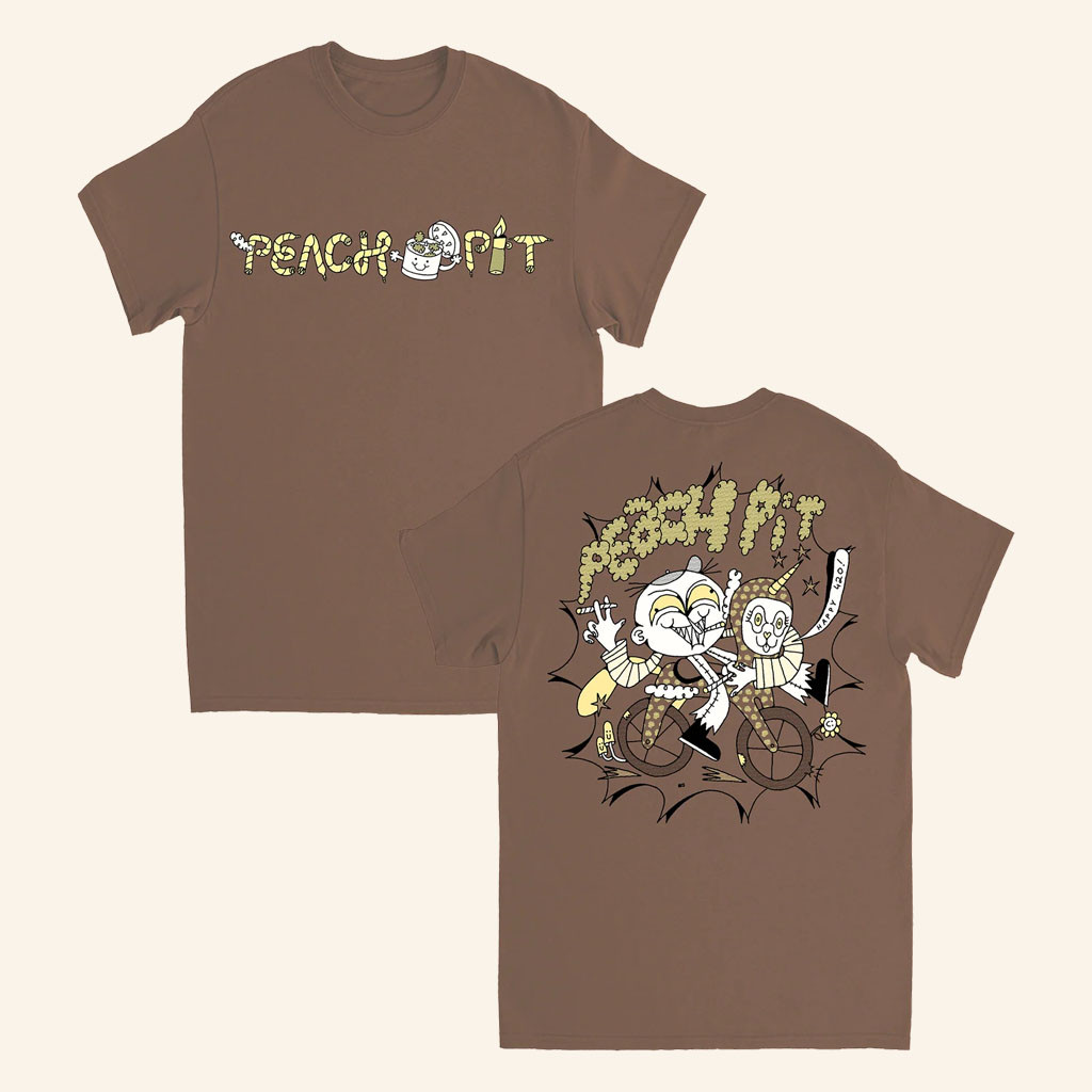 Peach Pit Merch 2026 Riding High T-Shirt Peach Pit Band Shirt Present For Pop Fans - Petshi