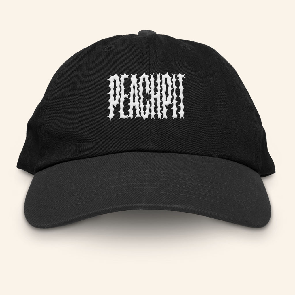 Peach Pit Merch 2026 Spikey Logo Hat Embroidered Best Gifts For Pop Band Fans - Petshi