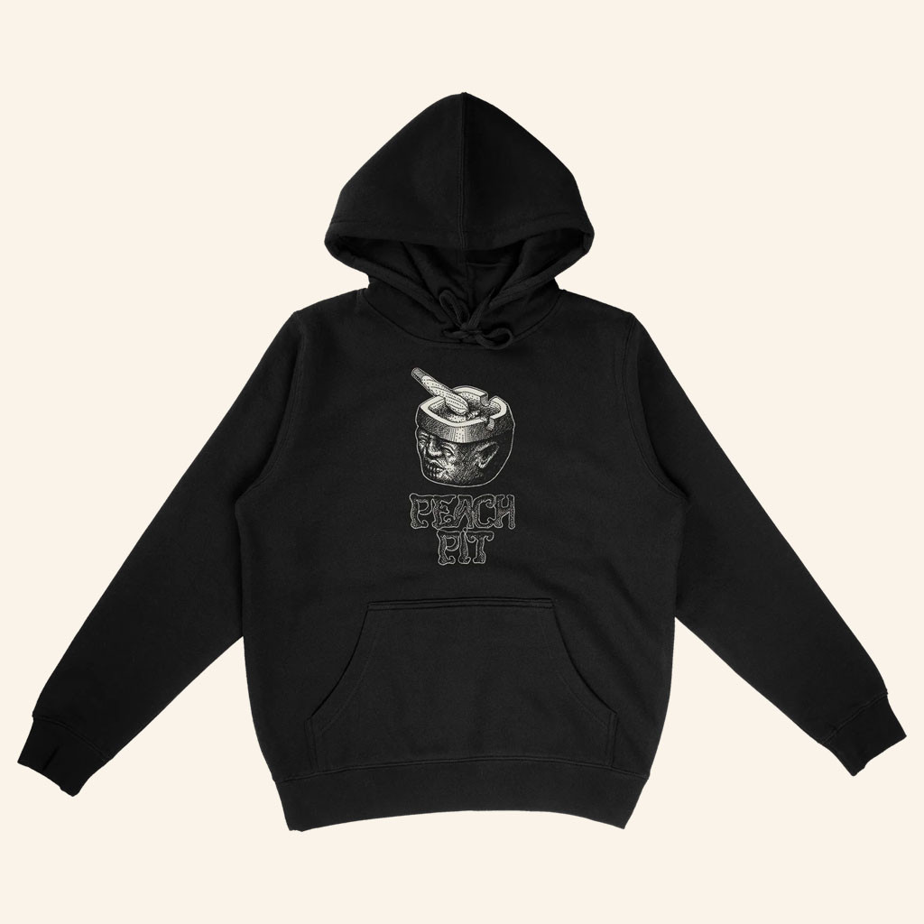 Peach Pit Merch 2026 Stoned Head Hoodie Peach Pit Band Hoodie Gifts For Pop Music Lovers - Petshi