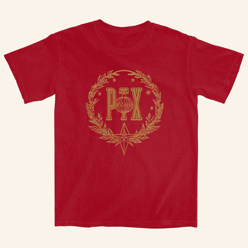 Pentatonix Merch 2026 PTX Crest Brick T-Shirt Gifts Ideas For Pop Band Fans - Petshi