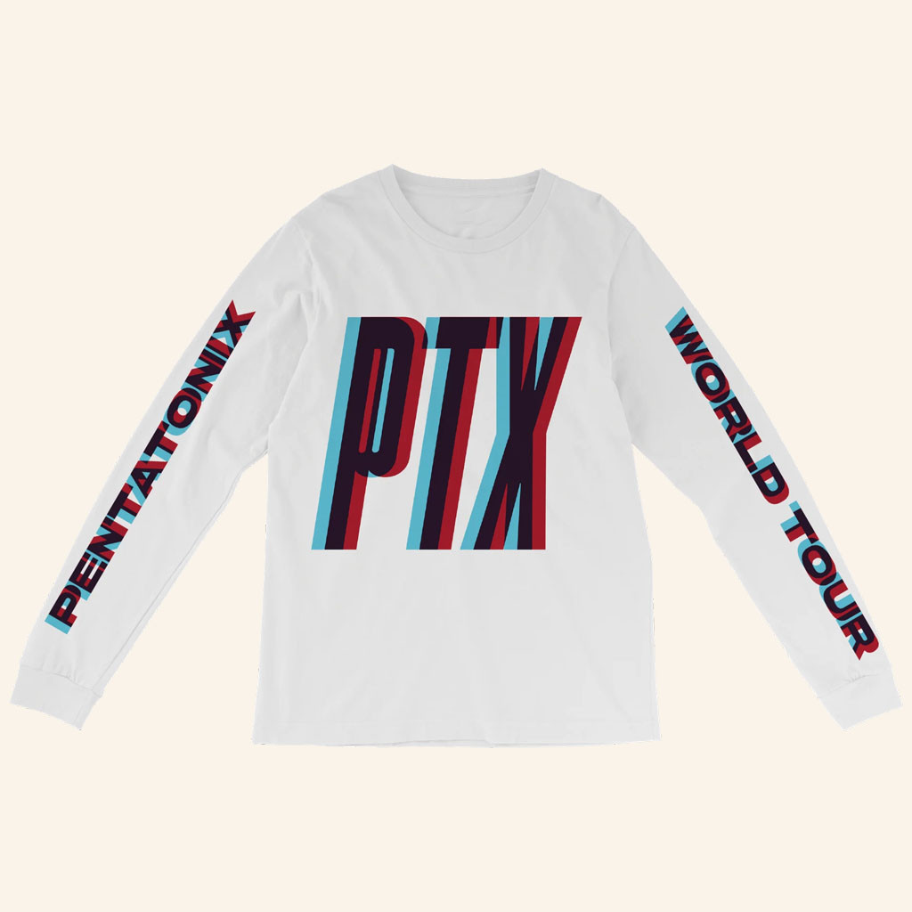 Pentatonix Merch 2026 PTX World Tour Long Sleeve Shirt Gifts For Pop Music Lovers - Petshi