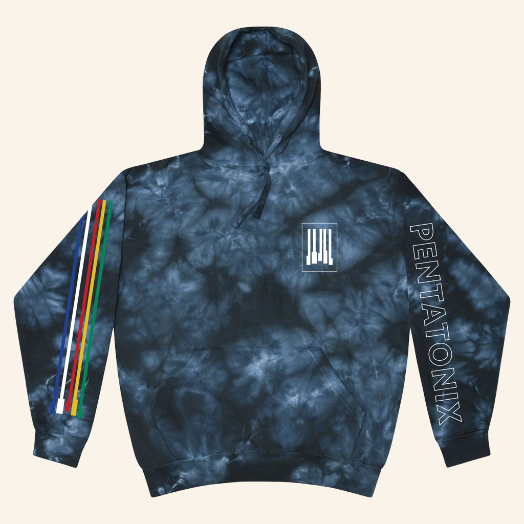 Pentatonix Merch 2026 Up In Arms Crystal Navy Hoodie Present For Pop Fans - Petshi