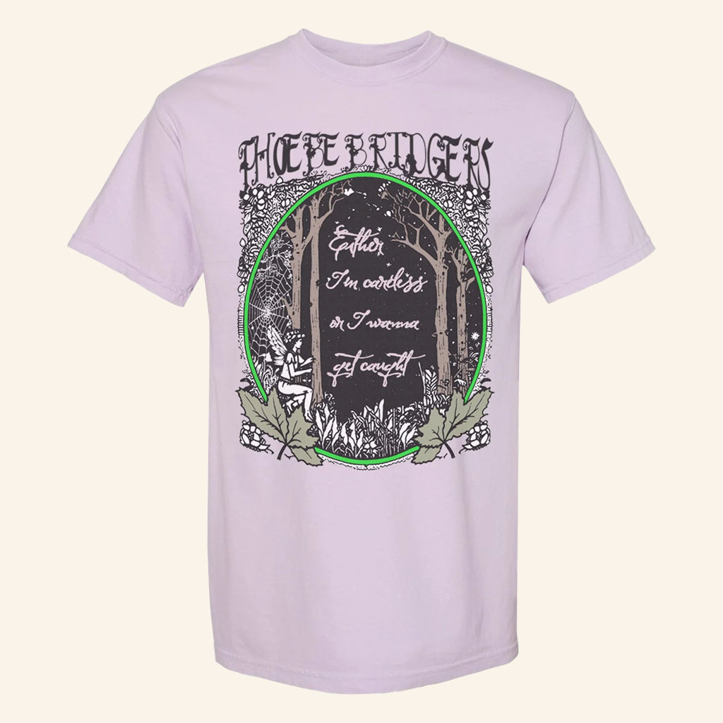 Phoebe Bridgers Merch 2026 Fairy T-Shirt Phoebe Bridgers Shirt Music Lover Gifts Ideas - Petshi