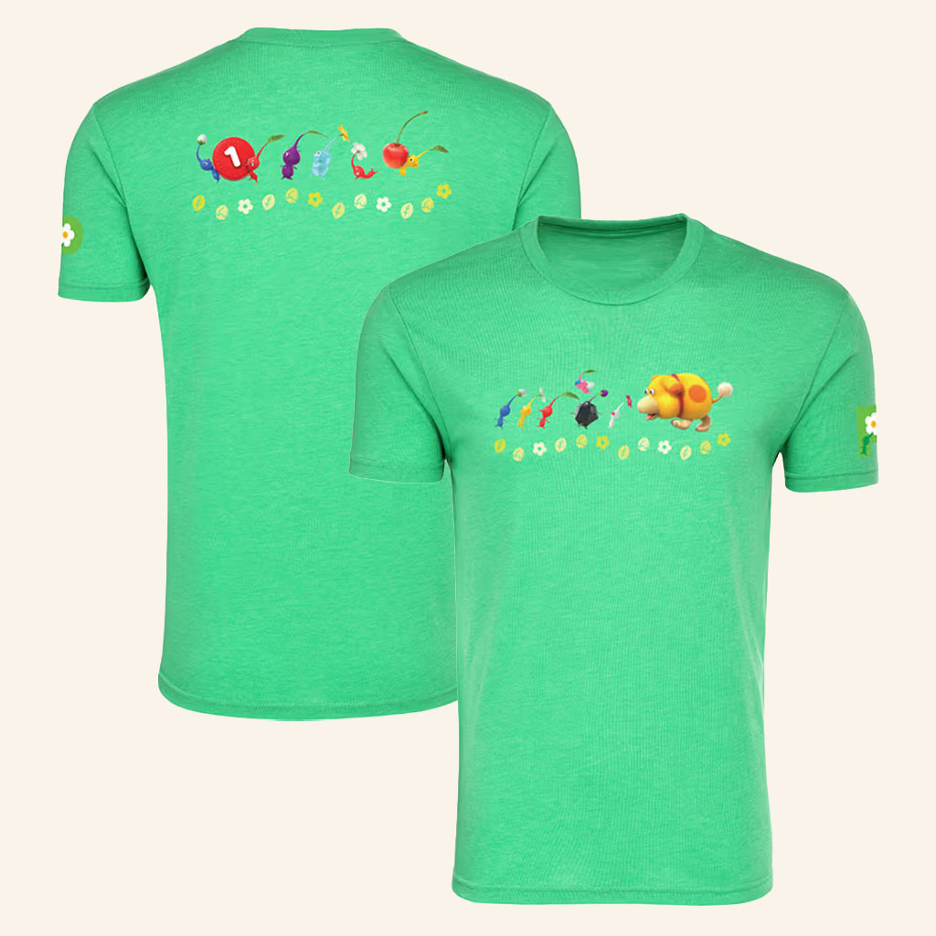 Pikmin Merch 2026 Pikmin Parade T-Shirt Pikmin 4 Characters Shirt Gifts For Video Game Lovers - Petshi