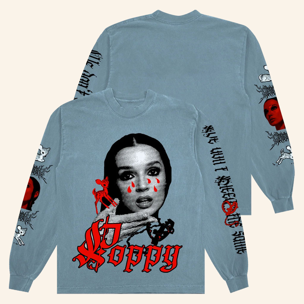 Poppy Merch 2026 We Don't Bleed The Same Long Sleeve Shirt Gifts For Music Lovers - Petshi