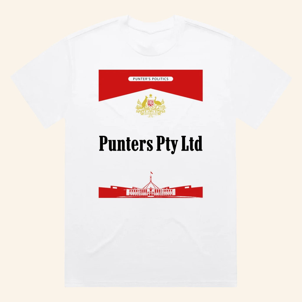 Punter's Politics Merch 2026 Punter's Lobbyist Uniform T-Shirt Gifts Ideas For Friends - Petshi