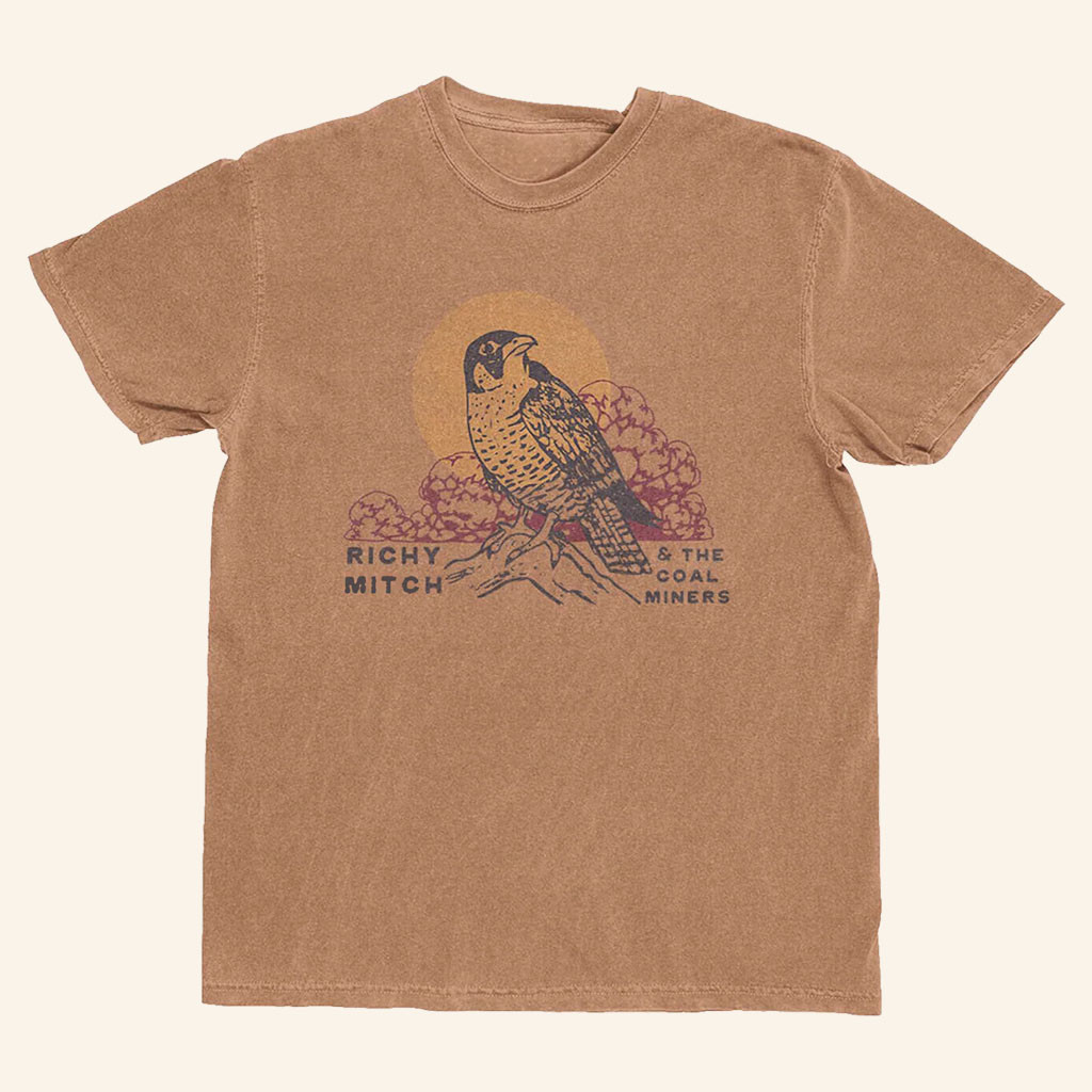 RMCM Merch 2026 Falcon T-Shirt Richy Mitch And The Coal Miners Shirt Gifts For Rock Music Lover - Petshi