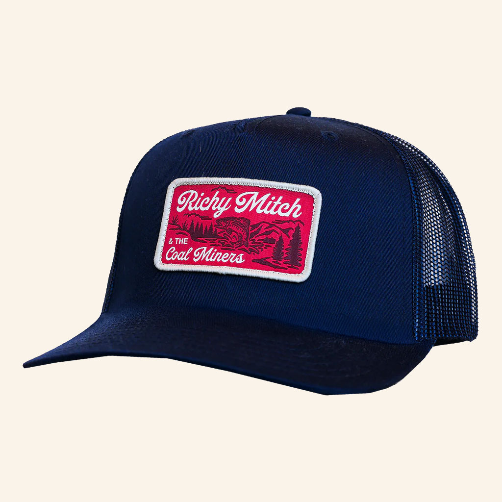 RMCM Merch 2026 Richy Mitch And The Coal Miners Trucker Hat Navy Gifts For Band Fans - Petshi