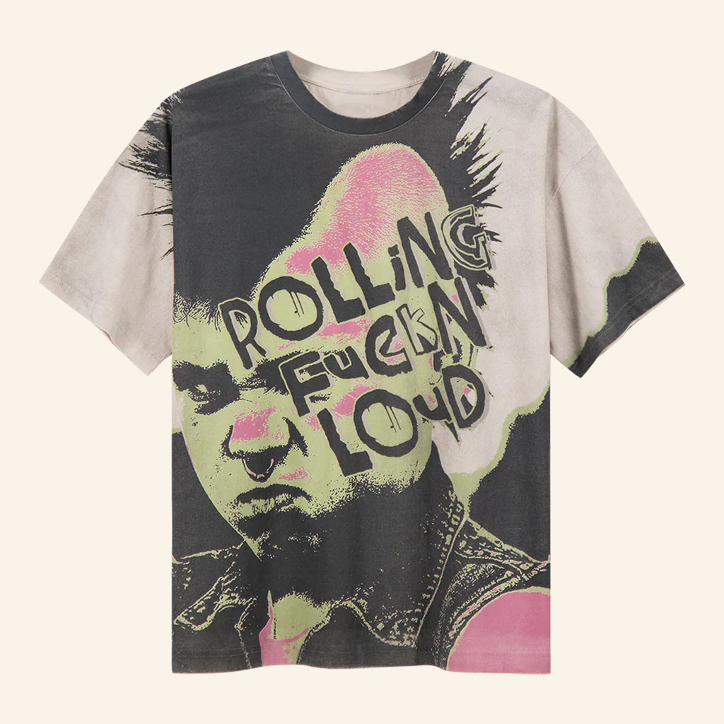 Rolling Loud Merch 2026 Punk Riot T-Shirt Music Festival Shirt Gifts For Hip Hop Fans - Petshi