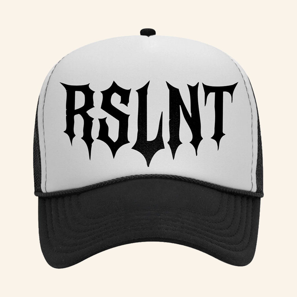 RSLNT Los Angeles Merch 2026 RSLNT Logo Trucker Hat Birthday Gifts For Husband - Petshi