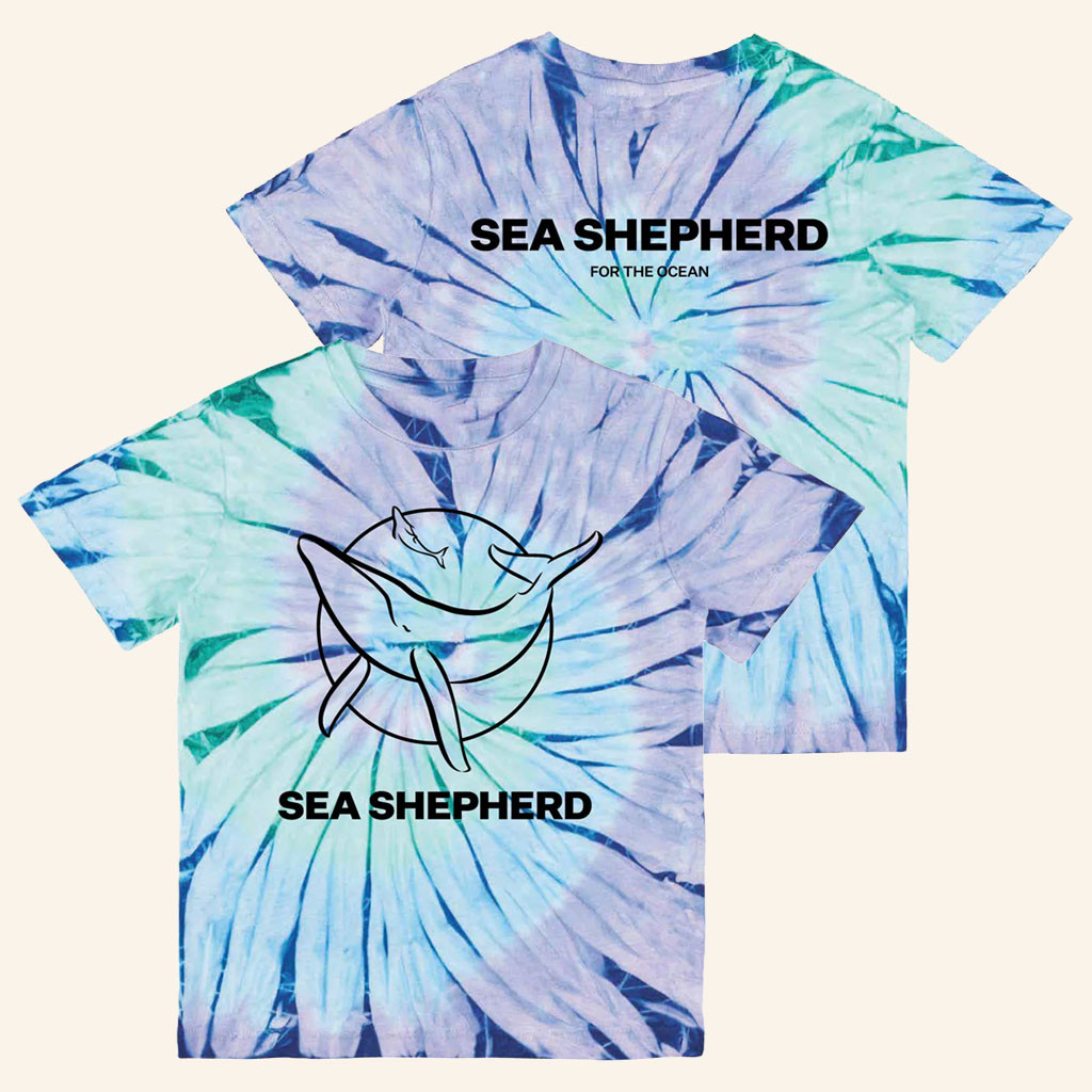 Sea Shepherd Merch 2026 Classic Whale Tie Dye T-Shirt Ocean Lover Gifts For Husband - Petshi