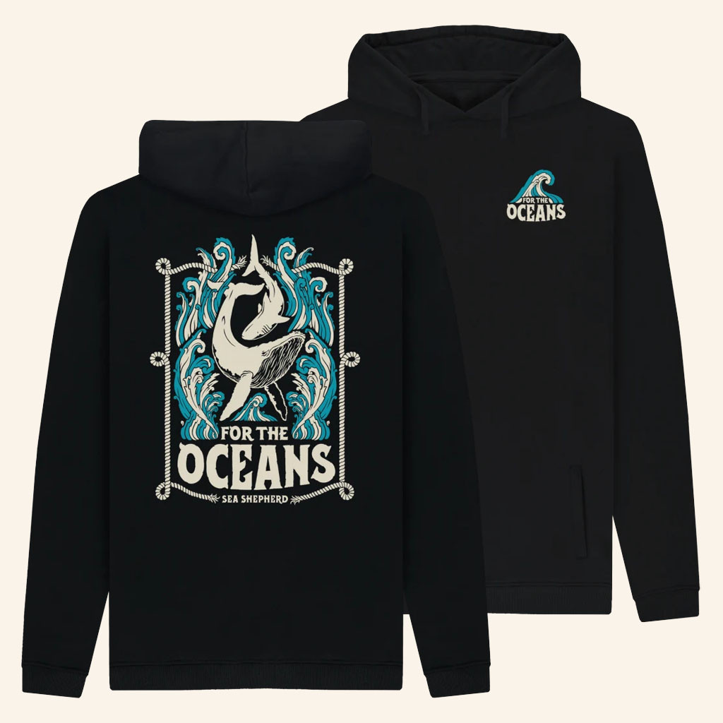 Sea Shepherd Merch 2026 For The Oceans Whales Hoodie Best Gifts For Ocean Lovers - Petshi