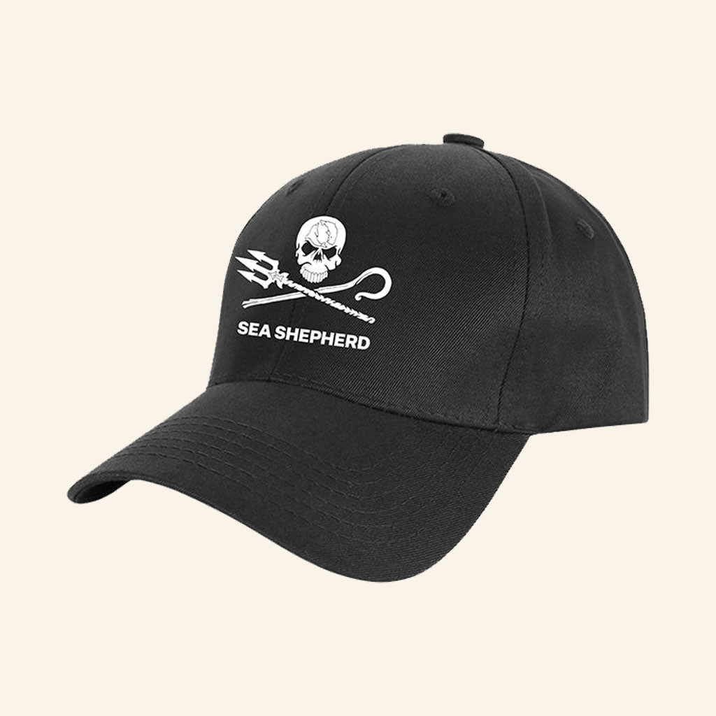 Sea Shepherd Merch 2026 Jolly Roger Hat Black Sea Shepherd Cap Gifts For Friends - Petshi