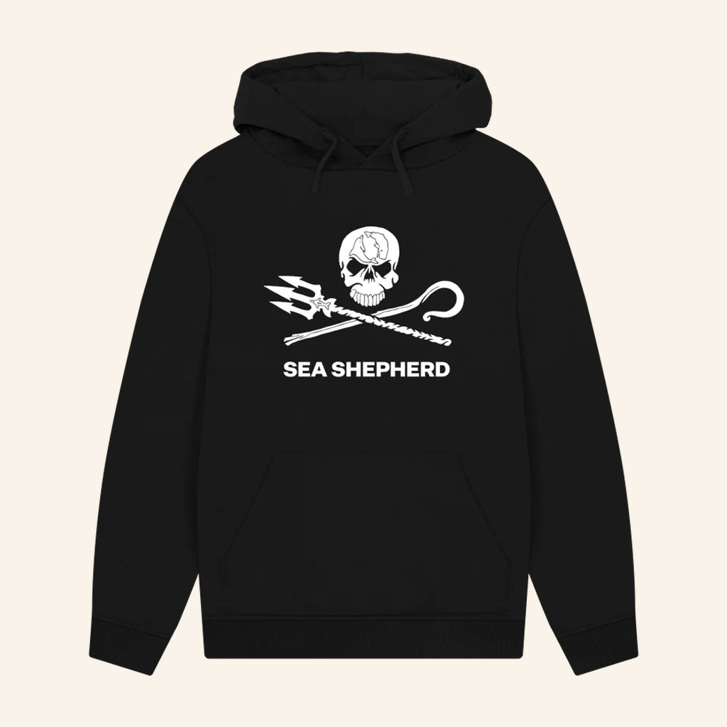 Sea Shepherd Merch 2026 Sea Shepherd Jolly Roger Hoodie Eco Warrior Activist Apparel Gifts - Petshi