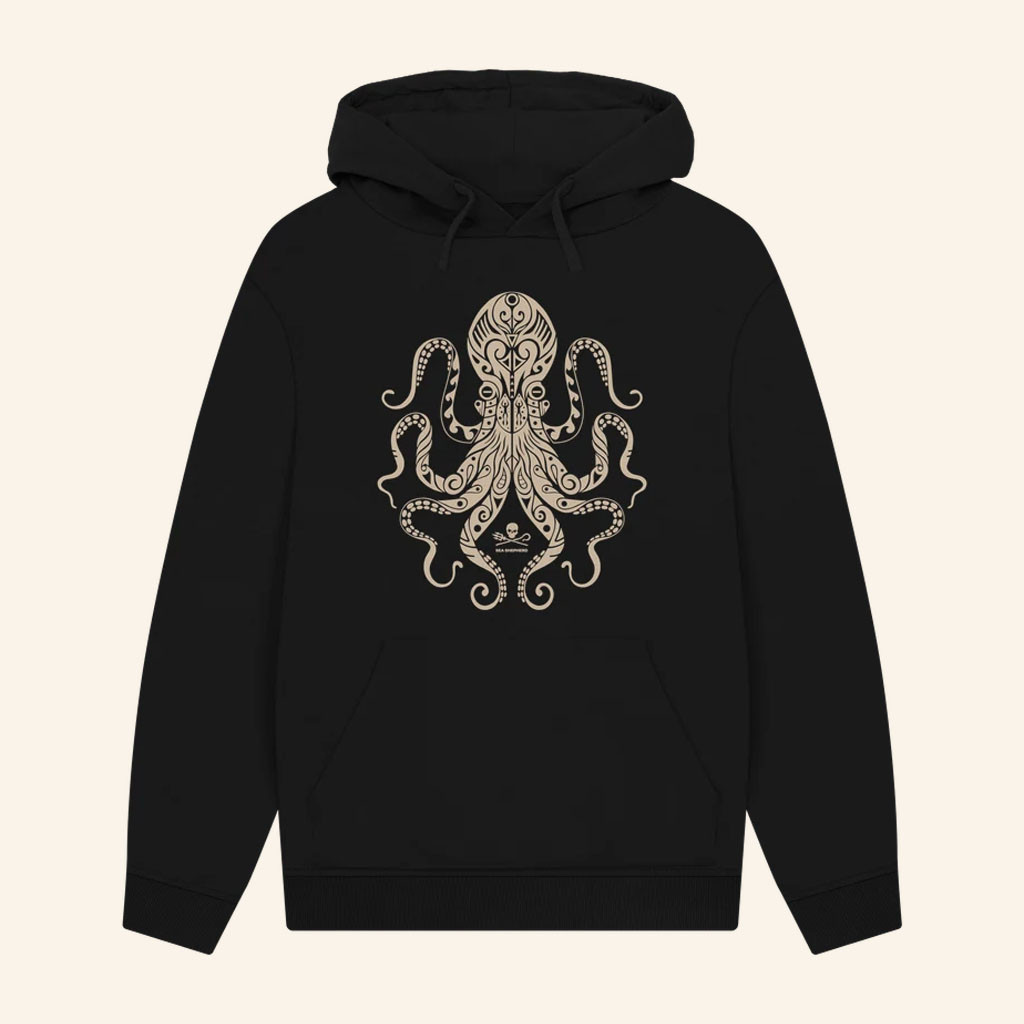 Sea Shepherd Merch 2026 Sea Shepherd Tribal Octopus Hoodie Ocean Lover Gifts For Friends - Petshi