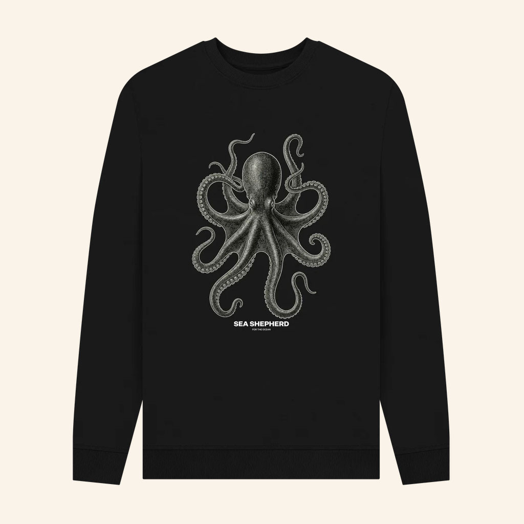 Sea Shepherd Merch 2026 Vintage Octopus Sweatshirt Father's Day Gifts For Husband - Petshi