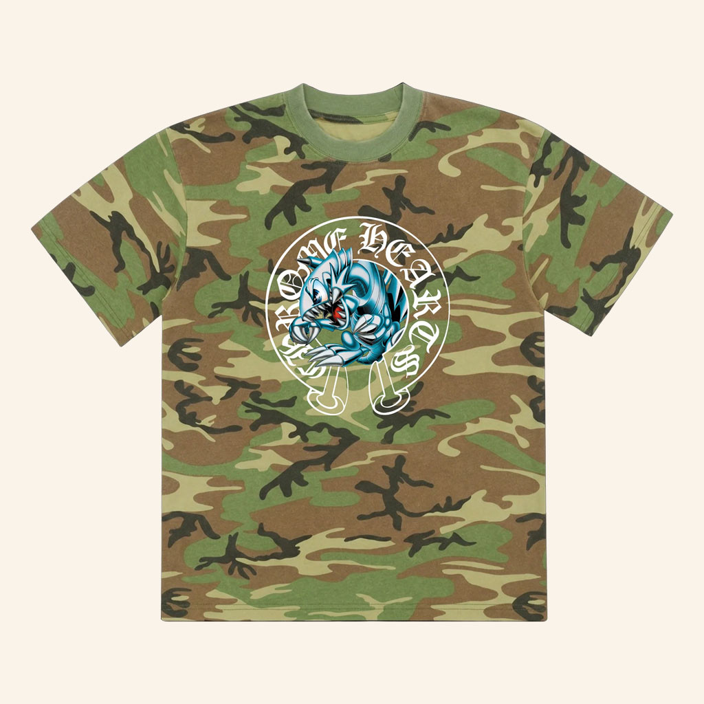 Secret Club Merch 2026 Toon T-Shirt Camo Chrome Hearts Shirt Gifts For Husband - Petshi
