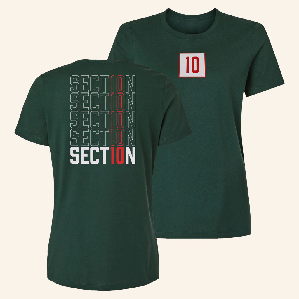 Section 10 Merch 10 Sign T-Shirt 2026 Section 10 Podcast Shirt Gifts For Sisters - Petshi