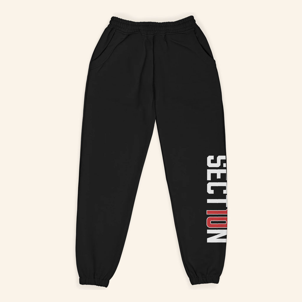 Section 10 Merch 2026 Collegiate Sweatpants Sect10n Sweatpants Gifts For Podcast Lover - Petshi