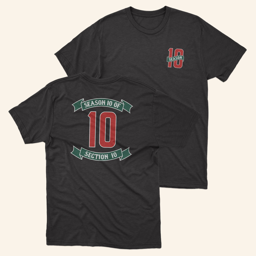 Section 10 Merch 2026 Season 10 T-Shirt Section 10 Podcast Merch Unique Father's Day Gifts - Petshi