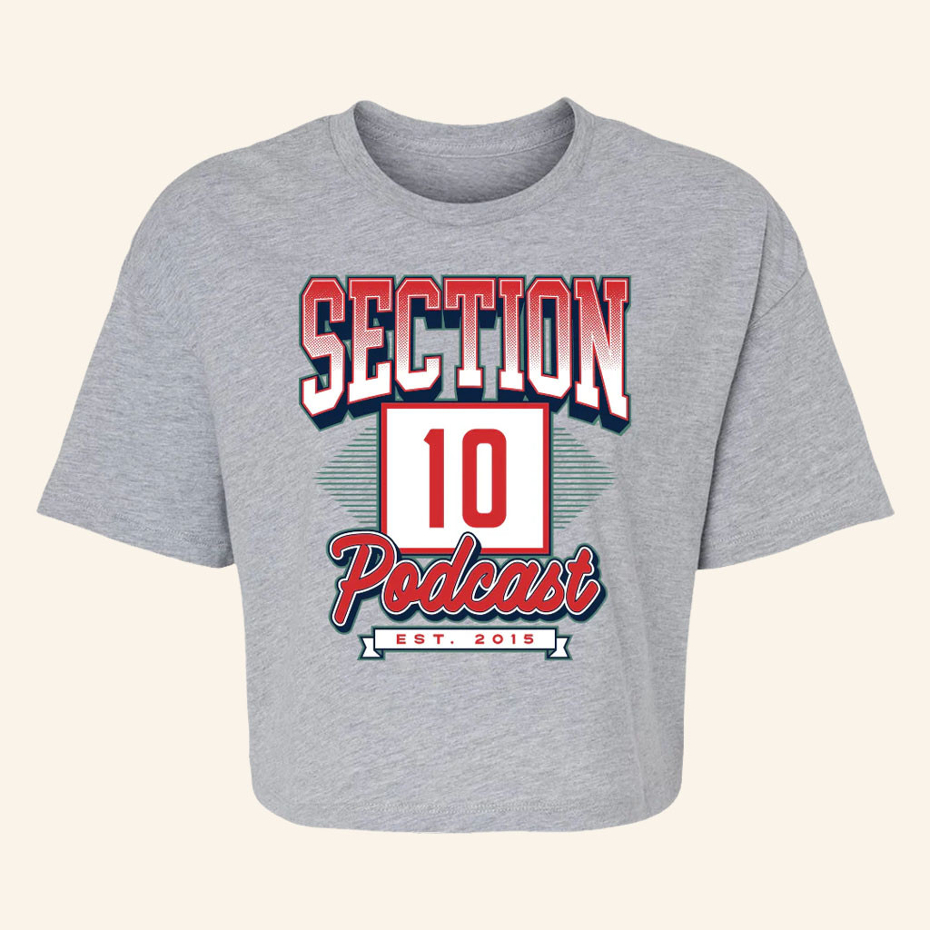 Section 10 Merch 2026 Section 10 Podcast Vintage Cropped T-Shirt Great Gifts For Her - Petshi