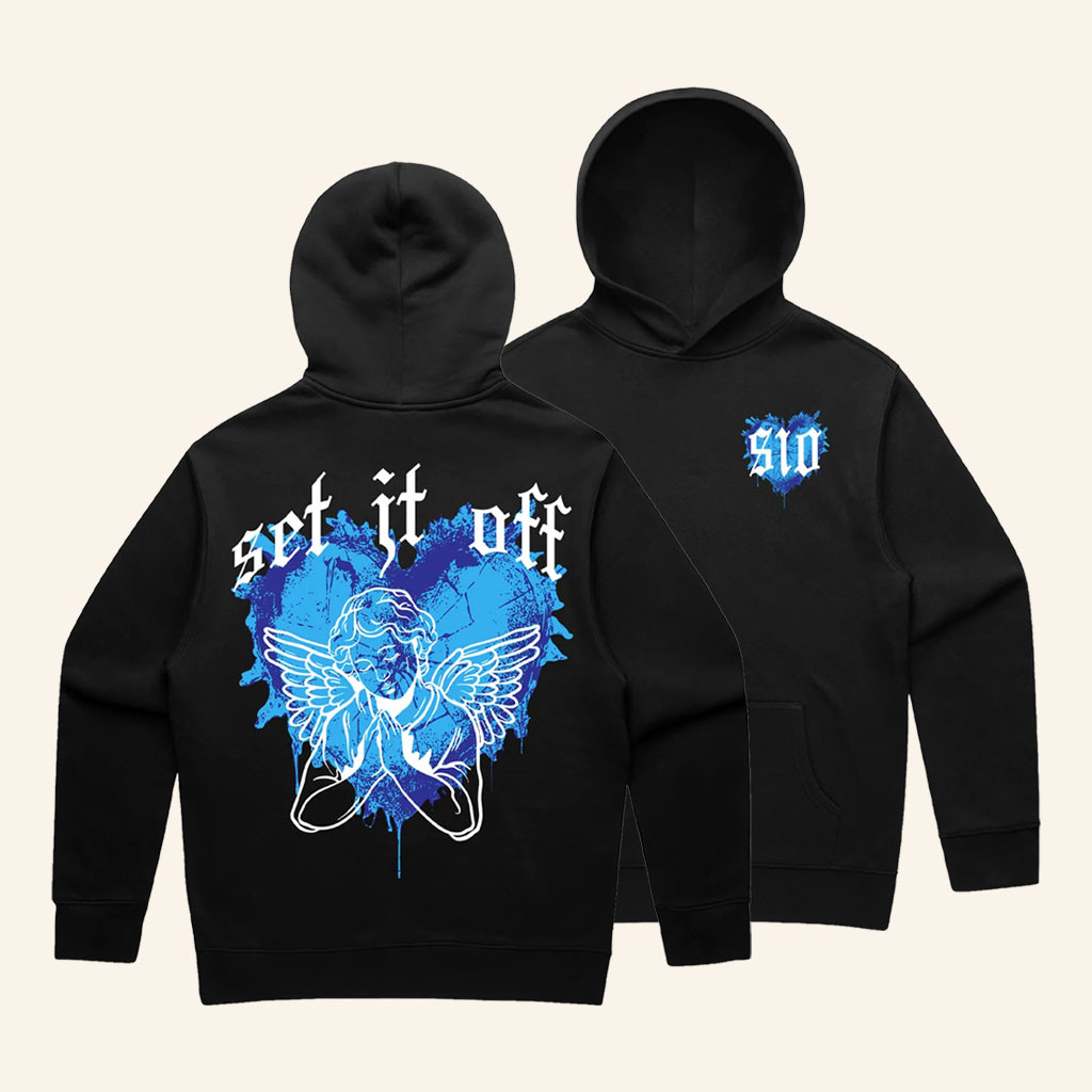 Set It Off Merch Valentine's 2026 Hoodie SIO Hoodie Present For Rock Band Fans - Petshi