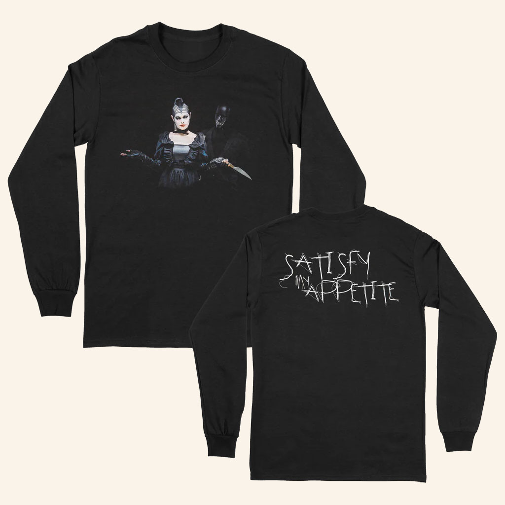 Skynd Merch 2026 Satisfy My Appetite Long Sleeve Shirt Present For Rock Band Fans - Petshi
