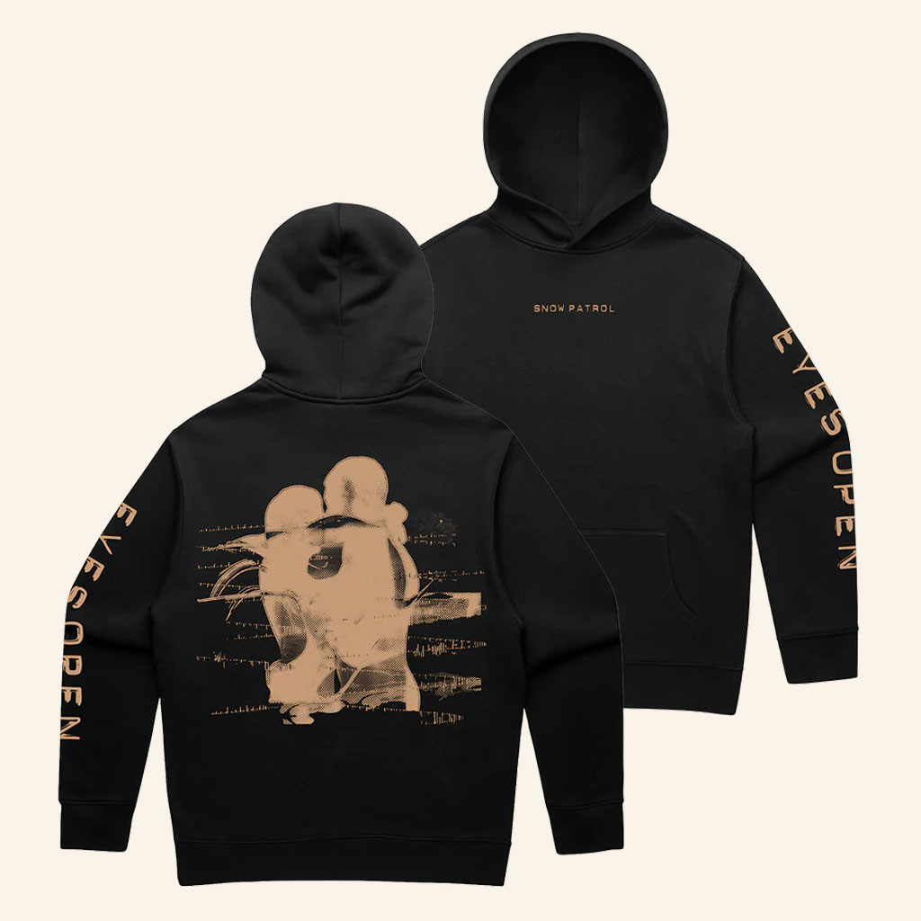 Snow Patrol Merch 2026 Eyes Open Hoodie Snow Patrol Hoodie Gifts For Rock Band Fans - Petshi